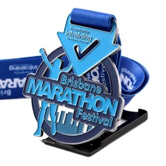 Individuelle Marathon-Finisher-Laufmedaillen