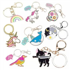 Metall-Emaille-Schlüsselanhänger