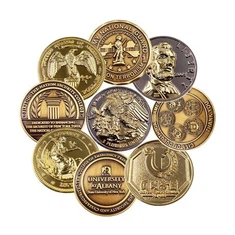 Neujahrs-Souvenir-Goldbüffelmünze