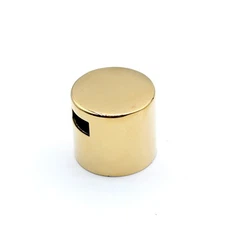 Schwarze Stahlkugelkappe